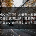 糖心vlog入口为什么会有人看完后情绪失控最近这阵动静，藏着的门道比传闻更复杂，难怪风向会突然拐过去