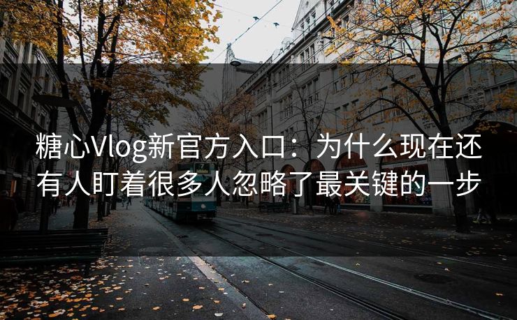 糖心Vlog新官方入口:为什么现在还有人盯着很多人忽略了最关键的一步 糖心Vlog新官方入口:为什么现在还有人盯着很多人忽略了最关键的一步