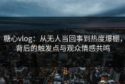 糖心vlog：从无人当回事到热度爆棚，背后的触发点与观众情感共鸣