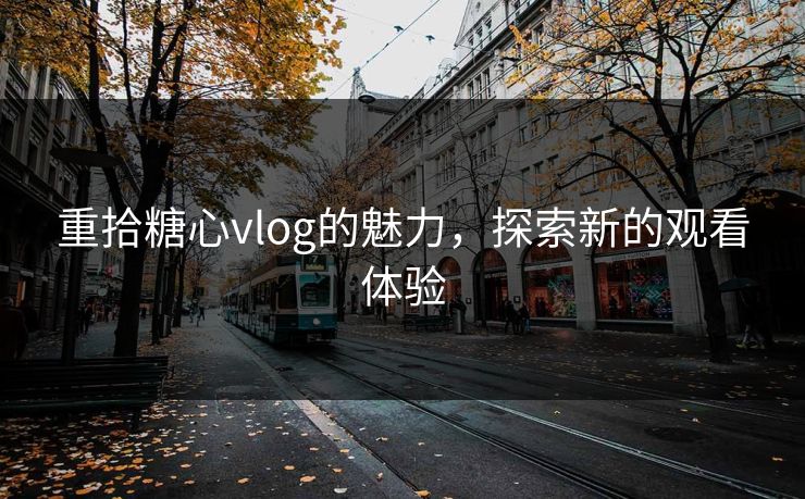 重拾糖心vlog的魅力,探索新的观看体验 重拾糖心vlog的魅力,探索新的观看体验